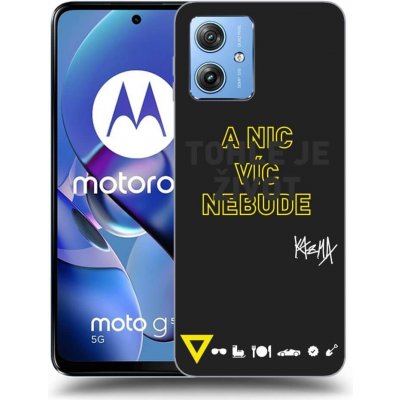 Picasee silikonové Motorola Moto G54 5G - Kazma - TOHLE JE ŽIVOT A NIC VÍC NEBUDE černé – Zboží Živě