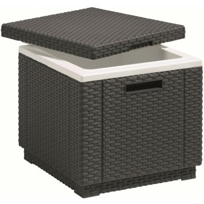 Keter Box Ice Cube Grafit, 42x42x41 – Sleviste.cz