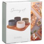 Excellent Sada misek na pochutiny servírovací s prkénkem 4 ks KO-210001090 – Zboží Dáma