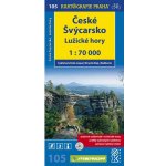 Kartografie Praha KP105 České Švýcarsko Lužické hory 1:70 000 – Hledejceny.cz