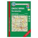 KČT 85 Okolí Brna, Svratecko 1:50 000 / turistická mapa – Zboží Dáma