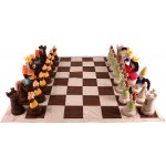 Dřevěné šachy AMBASSADOR de lux original 54x54 cm – Zboží Živě