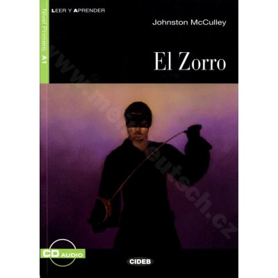El Zorro - zjednodušená četba A1 ve španělštině CIDEB vč. CD