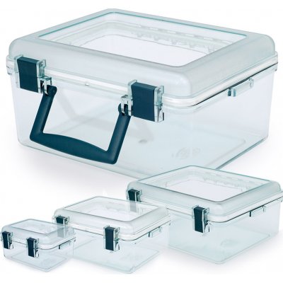 GSI Outdoors Lexan Gear Box XL Clear - vodotěsný box