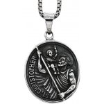 Vorlové Šperky Stříbrný přívěsek svatý Kryštof PR790 – Sleviste.cz