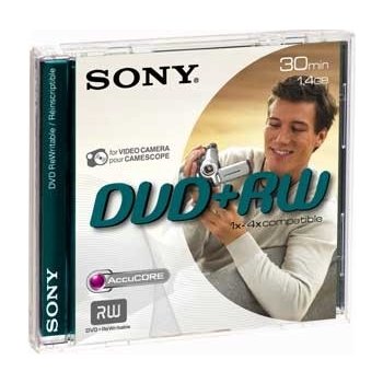 Sony DVD+RW 1,4GB 8cm, 1ks (DPW30A)