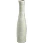Váza GROOVE, keramika, ø 8 × 32 cm, bílá 209053240 – Hledejceny.cz