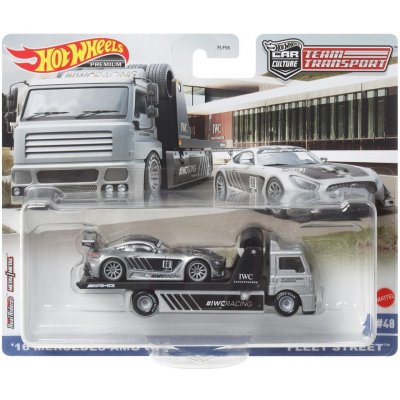 Mattel Hot Weels Tahač a závodní angličák Team Transport 48 Mercedes AMG GT3 FLF56 – Zbozi.Blesk.cz