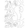 Kreslící šablona Pískohraní s.r.o. Šablona Veverka na stromě