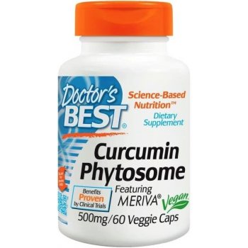 Doctor’s Best Curcumins phytosome Meriva 500 mg 60 kapslí