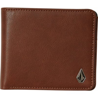 Volcom Pánská Peněženka Slim Stone Pu Wlt L Brown O/S – Zboží Mobilmania