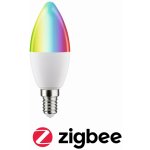 Paulmann Standard 230V Smart Home Zigbee 3.0 LED svíčka E14 5W RGBW+ stmívatelné mat – Hledejceny.cz