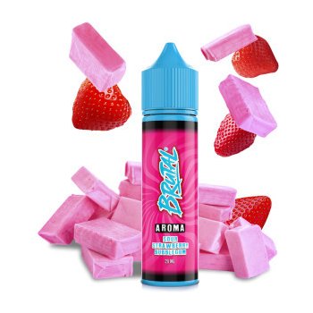 Just Juice Brutal S & V Strawberry Sour Bubblegum 20 ml