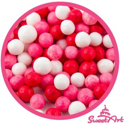 SweetArt cukrové perly Love mix 7 mm (80 g) – Zboží Mobilmania