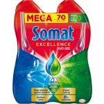 Somat Excellence Duo gel do myčky proti mastnotě 70 dávek 1260 ml – Hledejceny.cz