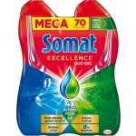 Somat Excellence Duo gel do myčky proti mastnotě 70 dávek 1260 ml – Zboží Mobilmania