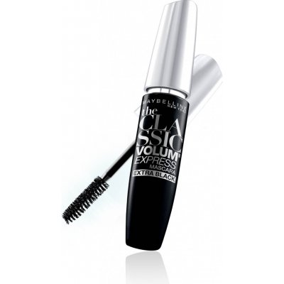 Maybelline Řasenka pro objem Volum´ Express Classic Extra Black Mascara Extra Black 10 ml – Zboží Mobilmania