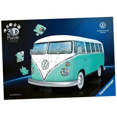Ravensburger 3D Puzzle Iconics VW Autobus 185 ks – Sleviste.cz