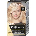 L'Oréal Préférence 10.21 Stockholm velmi světlá perlová blond – Zboží Mobilmania