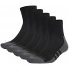 adidas Aeroready Ankle 6 Pack Socks Womens Black/Grey