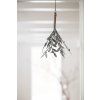 Vánoční dekorace IB Laursen Dekorativní zinkové jmelí Mistletoe šedá barva zinek
