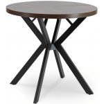 JAKS Dorian Kulatý rozkládací stůl 80 – 160 cm ořech – Sleviste.cz