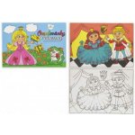 Teddies Omalovánky Princezny 21x15cm 8 listů A5 – Zboží Dáma