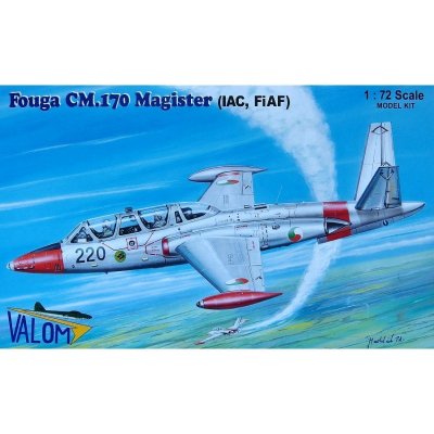 Valom Fouga CM.170 Magister IAC FIAF 72089 1:72
