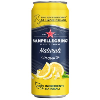 San pellegrino Naturali Limonata 330 ml – Zboží Mobilmania