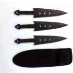 Chladné zbraně Samuraj olive sada vrhacích nožů – Zboží Mobilmania