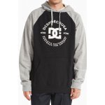 Dc STAR PILOT BLACK/GREY HEATHER skate mikina – Sleviste.cz