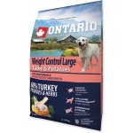 Ontario Large Weight Control Turkey & Potatoes & Herbs 12 kg – Hledejceny.cz