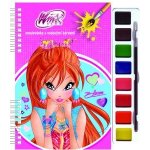 Winx Club Bloom Omalovánky s vodovými barvami – Hledejceny.cz