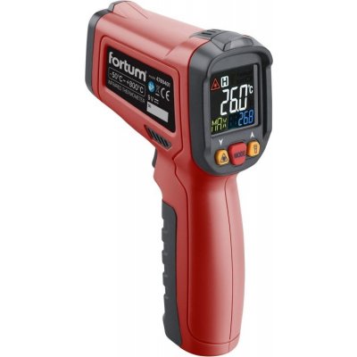 FORTUM teploměr bezkontaktní se sondou, -50°C až 800°C 4780401 – Hledejceny.cz