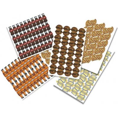 MeepleStickers Samolepky pro Králové rychlého občerstvení – Sleviste.cz