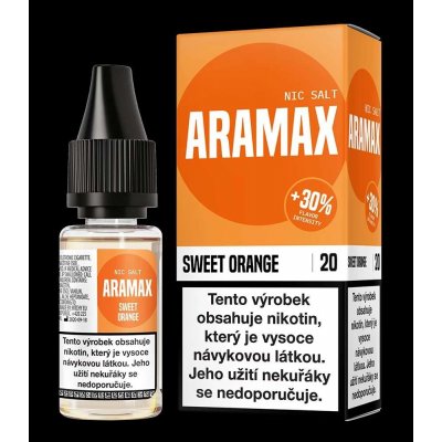 Aramax Salt Sweet Orange 10 ml 10 mg – Zboží Dáma