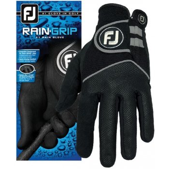 FootJoy RainGrip Mens Golf Glove Černá Pravá ML