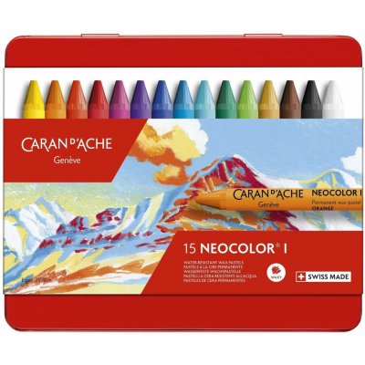 Caran D'ache Neocolor I voskovky 15 ks – Sleviste.cz
