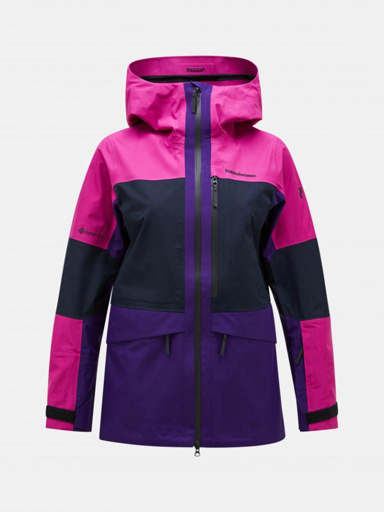 Peak Performance W Gravity Gore Tex 3L Jacket růžová