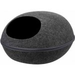 Trixie Plstěná jeskyně pelíšek Liva tmavě šedá 40 x 24 x 47 cm – Hledejceny.cz