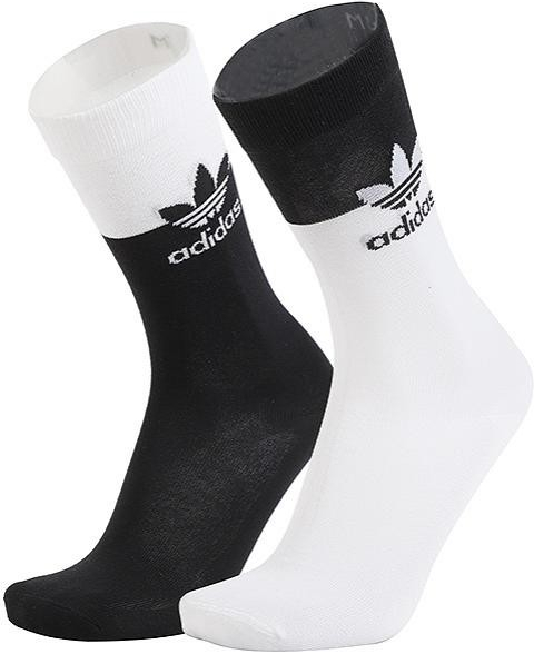 adidas ORIGINALS pánské ponožky BLOCKED THN CRW-WHITE / BLACK od 200 Kč -  Heureka.cz
