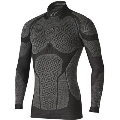 Termoprádlo s dlouhým rukávem RIDE TECH WINTER 2022, ALPINESTARS šedé/černé – Zboží Dáma