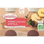 Babybio Jablko borůvky 2 x 130 g – Zboží Dáma
