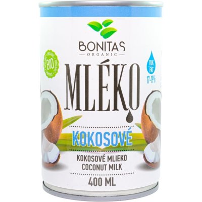 Bonitas Kokosové mléko BIO 400 ml – Zboží Dáma