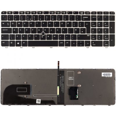 Klávesnice HP EliteBook 755 850 ZBook 15u - G3 G4 – Zboží Živě