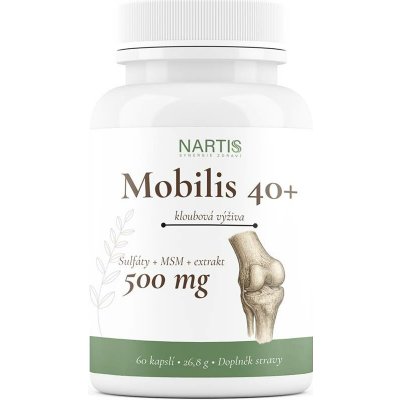 Nartis Mobilis 40+ kloubní výživa 60 kapslí – Hledejceny.cz