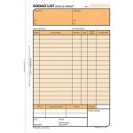 Optys 1077 Dodací list A5 – Zboží Dáma