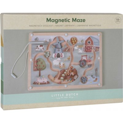 Little Dutch magnetické bludiště Farma – Zboží Dáma