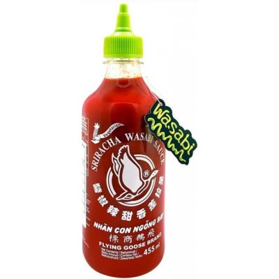 Flying Goose Chilli omáčka Sriracha s Wasabi 455 ml