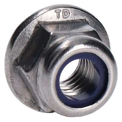 nerezová matice pojistná (M6), podobné DIN6926 /AISI304, s polyamidovou vložkou a podložkou – Sleviste.cz